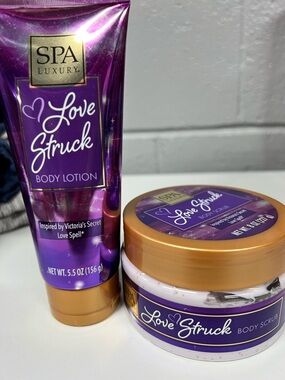 Love Struck Body Lotion & Body Scrub - Purple